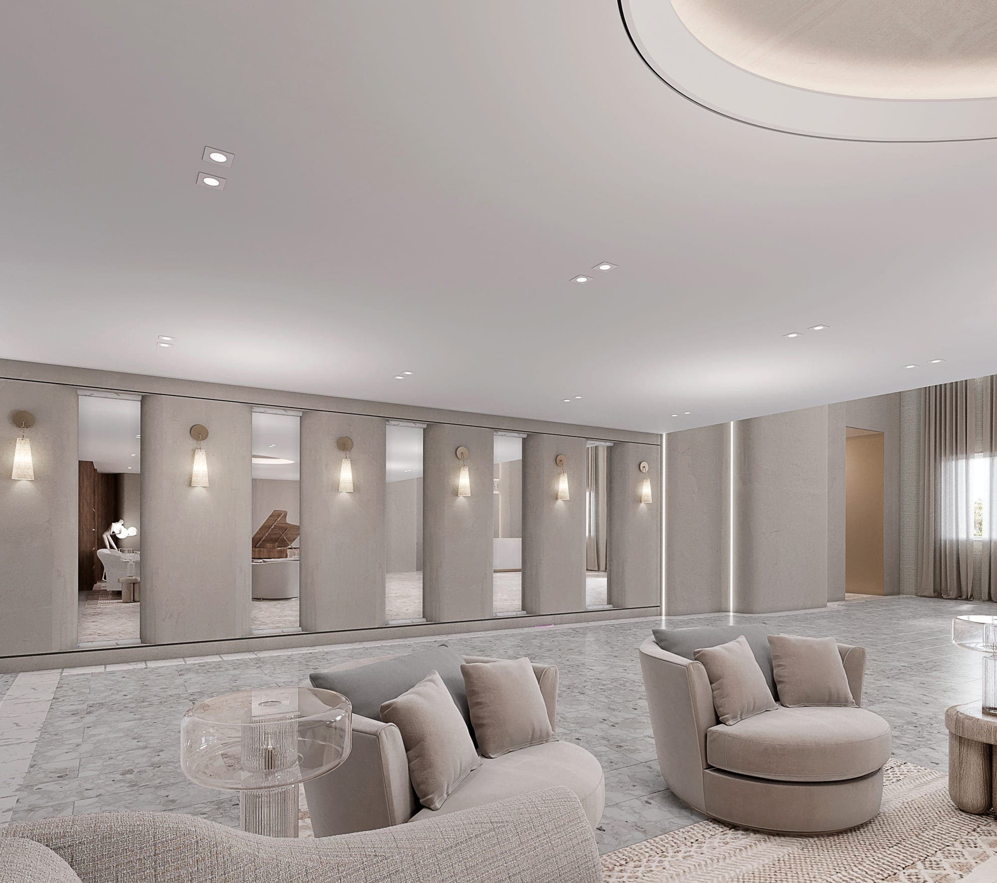 Hallway design - Bay Terrace