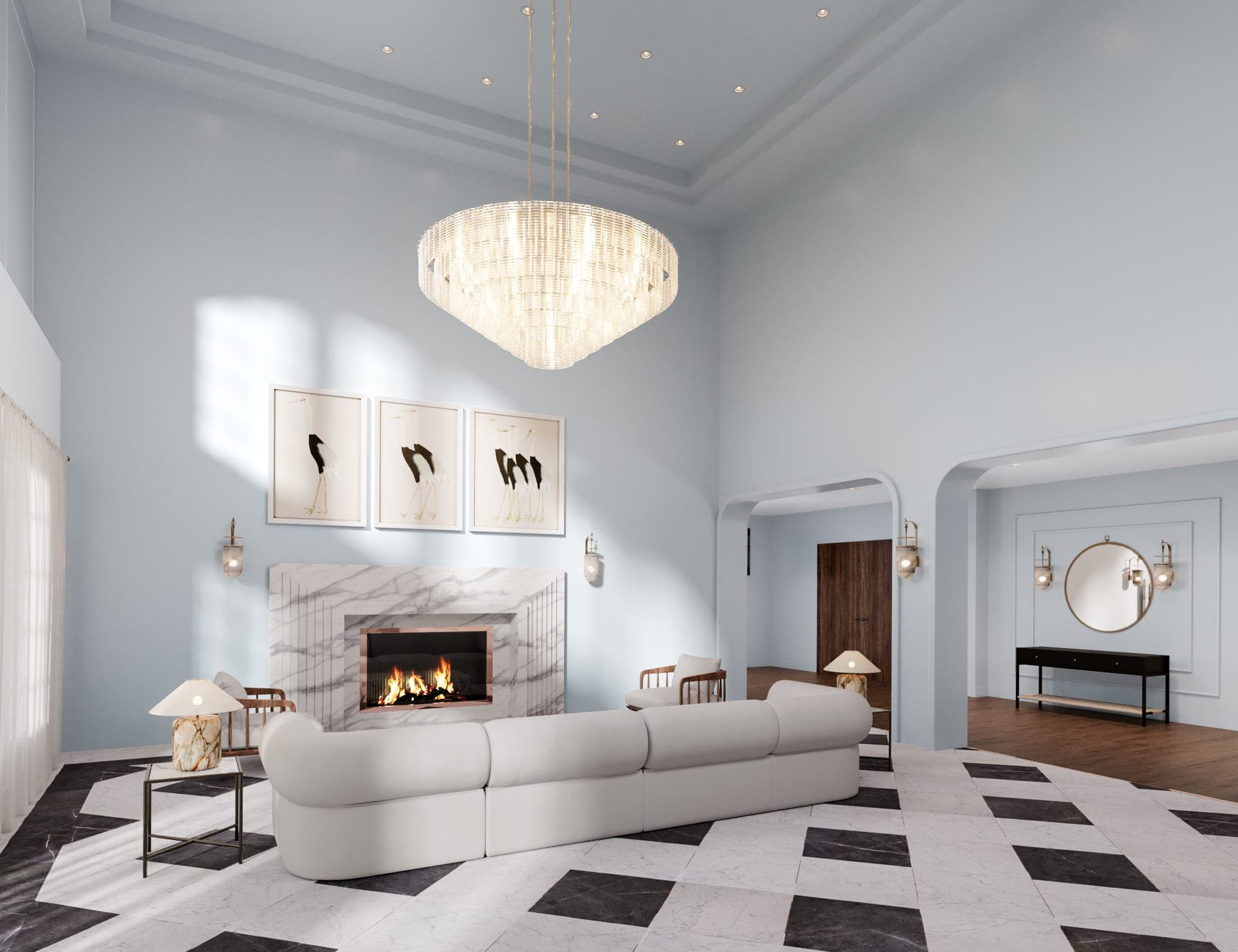 IDBH Design interior - Park Lane Lobby